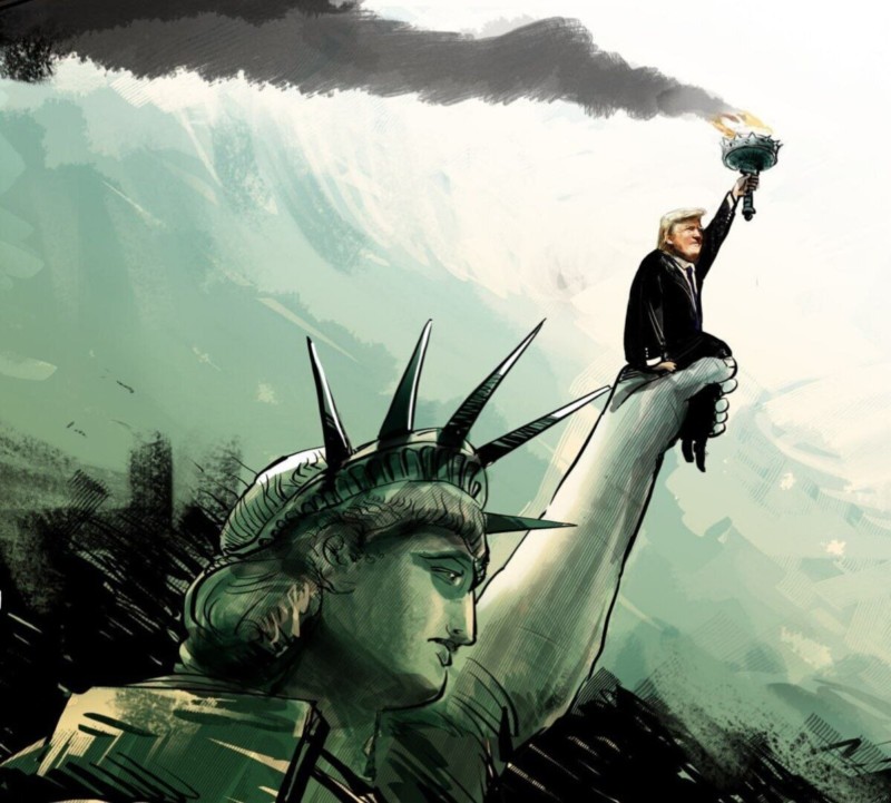 «Как с жить с настоящими, а не выдуманными трампами и макронами?..»