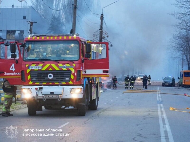 Оккупанты атаковали Запорожье, есть погибший и раненые – ОВА