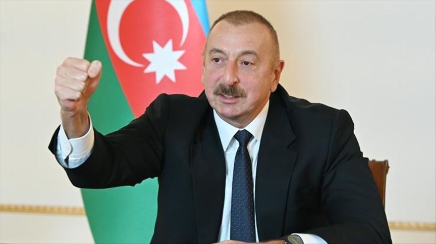 Президент Азербайджана Алиев призвал Украину «не мириться с оккупацией» и готовит иск против РФ