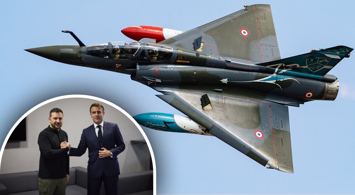 Украина получит от Франции новые истребители Mirage и ракеты для SAMP/T, - Макрон