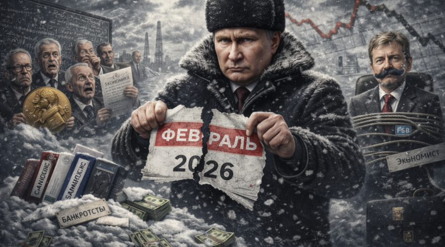 Февраль как враг народа: Владимир Путин совершил переворот в мировой экономической науке