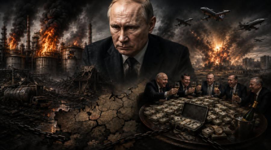 Путин проедает резервы ради войны, ушедшей в минус: убыток для страны, прибыль для своих