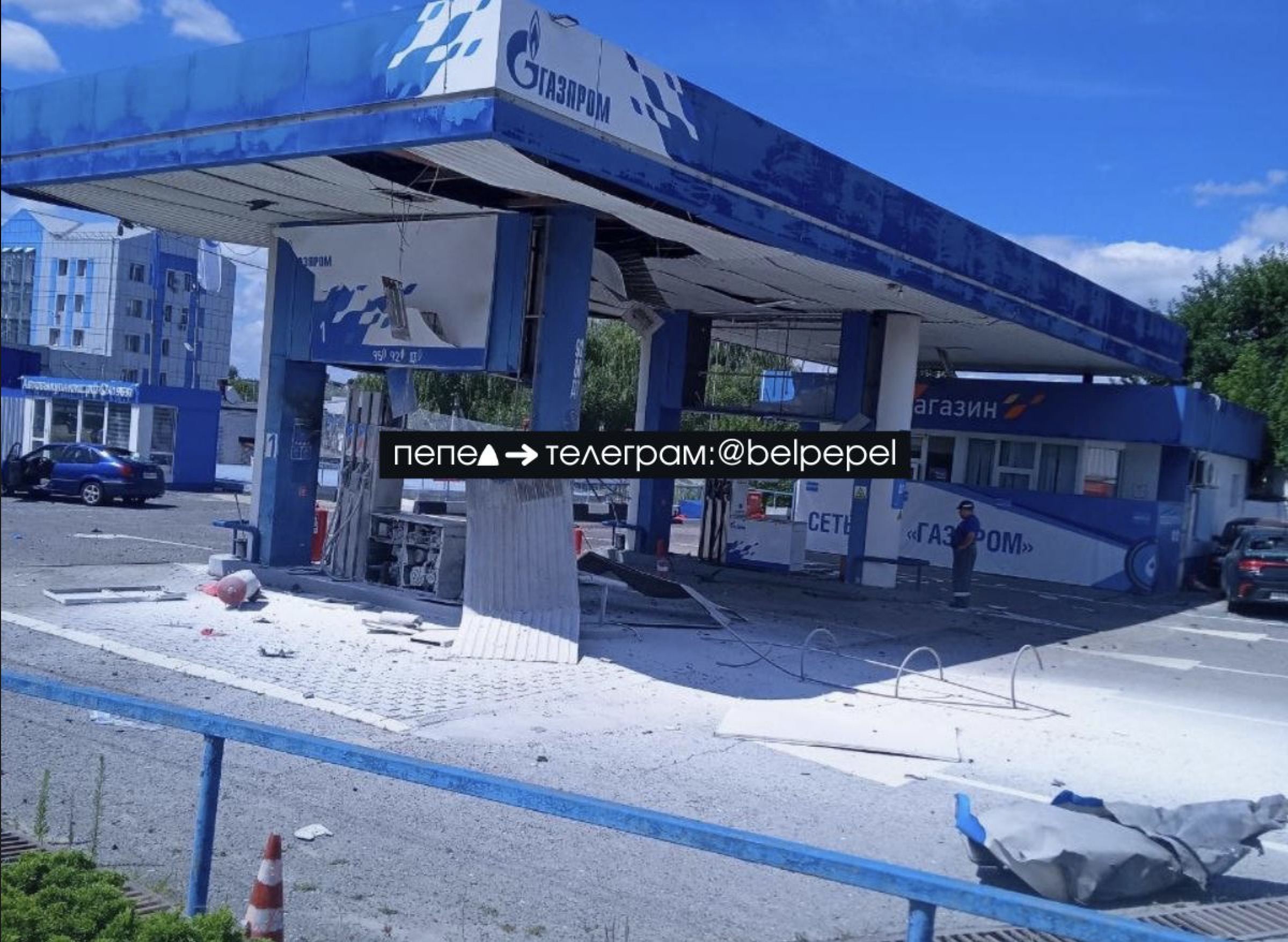 В Белгороде повреждены более четверти всех заправок – СМИ